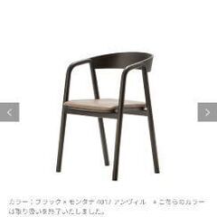 モーダエンカーサ　ダイニングチェア　インレーチェア　スケッチ