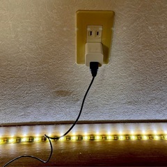 【値下げ‼️カット可能 】LEDライト90cmテープ