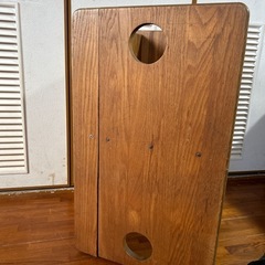 木製椅子　　難あり　　値下げしました❗️の画像