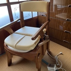 【美品】ヒーター付きポータブルトイレ