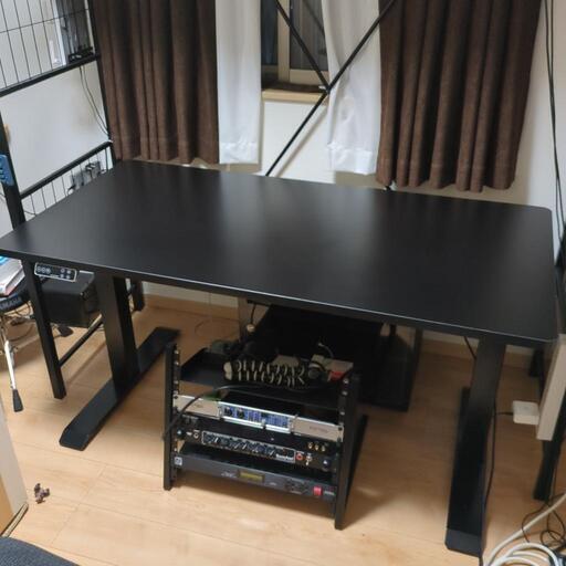 Flexispot 電動昇降式デスク・E7　天板140cm×70cm FlexiSpot スタンディングデスク E7 電動昇降デスク 140