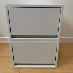 【未使用】無印良品　MUJI ポリプロピレンケース・引出式・深型...