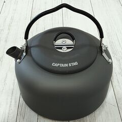 【商談中】『未使用品』キャプテンスタッグ(CAPTAIN STAG)/アルミキャンピングケットル 1.3L/ UH-4102/ケトル/キャンプ/アウトドア/C0DW0112の画像