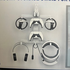 【新品未使用】PSVR2 スタンド 収納 壁掛け ディスプレイホルダーの画像