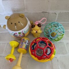 決まりました！ おもちゃ アンパンマン あんぱんまん 西松屋 ボール ガラガラ 起き上がりこぼしの画像