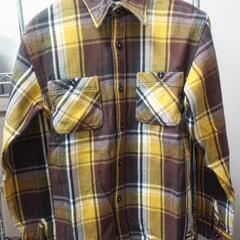 フラットヘッド　ネルシャツ