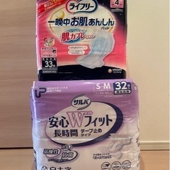大人用おむつ、大人用紙おむつ、ライフリー、サルバ