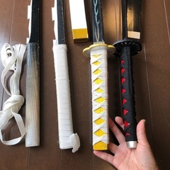 鬼滅の刃　刀　木製の画像