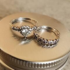 ANNA SUI silverﾘﾝｸﾞ2点