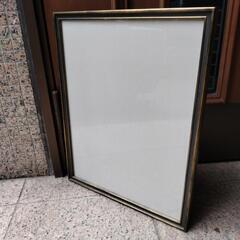 新品未使用大きめ   額縁