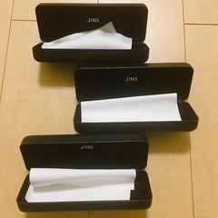 JINS メガネケース 3つ サングラス保管にも！の画像