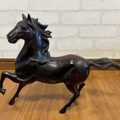 馬 置物 鉄製 オブジェの画像
