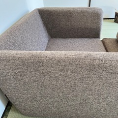 2人掛けソファ専用クッション２個付きの画像