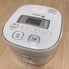 【美品】SHARP＊炊飯器＊3合炊き