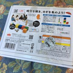 知育玩具【未使用品3点】かつのう 活脳 パズル スライドメイズ フラワーメイズ/変な迷宮からの脱出の画像