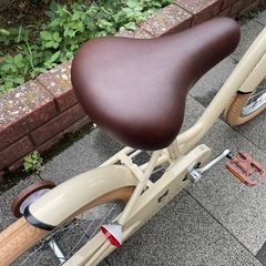 🔶新車🔶はじめてにぴったりの16インチ🌈✨　男女兼用　幼児車　子供自転車　ジュニアサイクル　アサヒサイクル　点検調整永久無料☆　西宮市　の画像