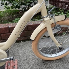 🔶新車🔶はじめてにぴったりの16インチ🌈✨　男女兼用　幼児車　子供自転車　ジュニアサイクル　アサヒサイクル　点検調整永久無料☆　西宮市　の画像