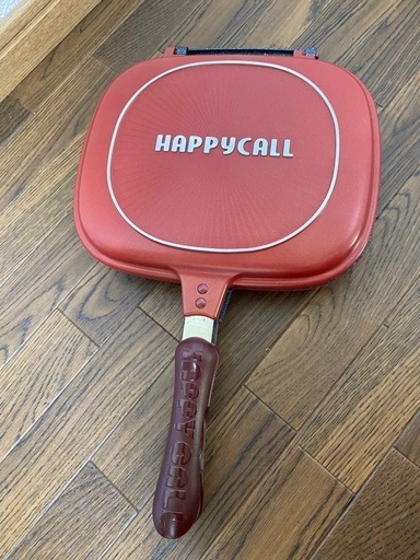 （新品未使用）ハッピーコール ホットクッカー 直火用グルメパン