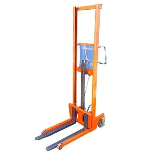 ○ゴールドリフター 150kg フォーク高さ 約60mm〜1490mm 長さ 約690mm 油圧式 フォークリフト 中古品■ジモティ姫路