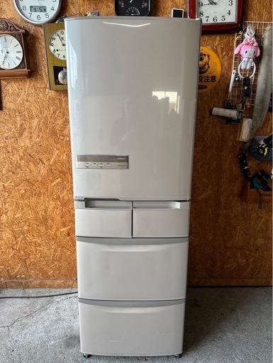 I0502 日立 冷蔵庫 自動製氷機付 5ドア 2012年 415L
