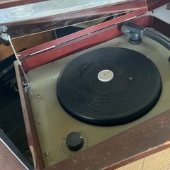 コロムビアレコードプレーヤー希少の画像