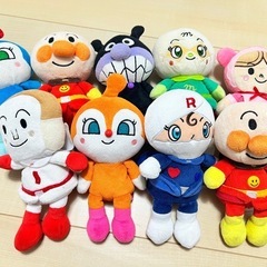 アンパンマンぬいぐるみセットの画像