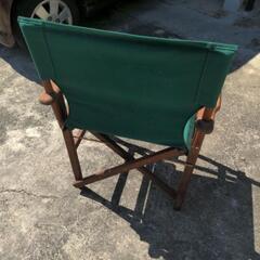 木製 折りたたみ ディレクターチェア 椅子の画像