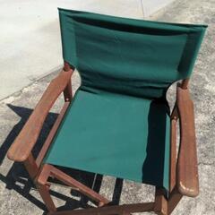 木製 折りたたみ ディレクターチェア 椅子の画像