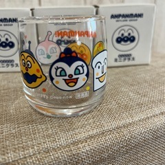 ☆決まりました☆アンパンマン　ミニグラス　コップ　非売品　3個セットの画像
