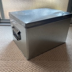 無印良品　MUJI トタンBOX アルミ　アルミ缶　ボックス　