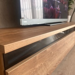 【ご成約】LOWYA テレビボード　　シャビーナチュラルの画像
