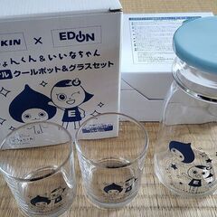 (ノベルティ) ダイキン ぴちょんくん グラス＆水差し