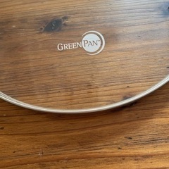 GREEN PAN グリーンパン　鍋　蓋　ガラス製　フライパン　フタの画像