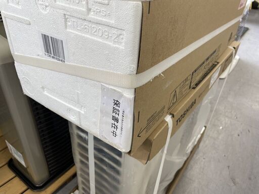 新品 TOSHIBA 6畳用 100V ルームエアコン TMシリーズ RAS-2213TM RAS-2213ATM 2023年モデル 東芝 札幌市手稲区