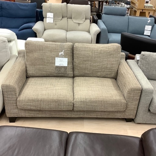 2人掛けファブリックソファーのご紹介です【トレファク東大阪箕輪店】