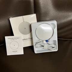 ワイヤレス充電器　マグネットタイプ　充電器の画像