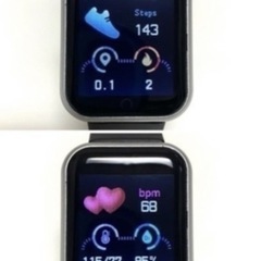 【決定】(新品)smart bracelet   ブラック　多機能の画像