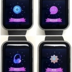 【決定】(新品)smart bracelet   ブラック　多機能の画像