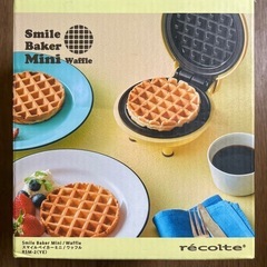 新品未使用　smile baker mini レコルト　スマイル...