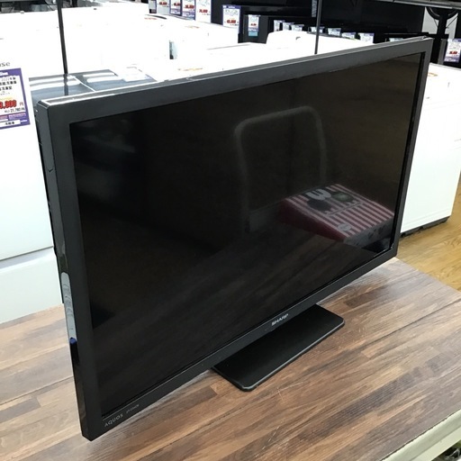 #I-6【ご来店頂ける方限定】SHARPの24型液晶テレビです