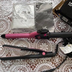 未使用に近いビダルサッスーン　ヘアアイロン　　の画像