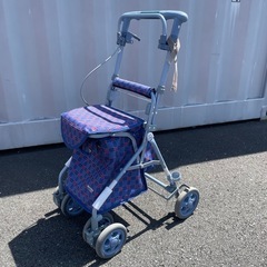 【 お取引中 】島製作所 シルバーカー リズムRWC キャリーカート 歩行補助 介護用品の画像