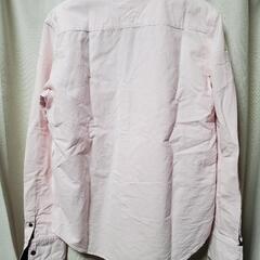 TOMMY HILFIGER 長袖シャツ ピンク メンズM条件付き無料の画像