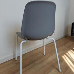 グレーシンプル椅子の画像