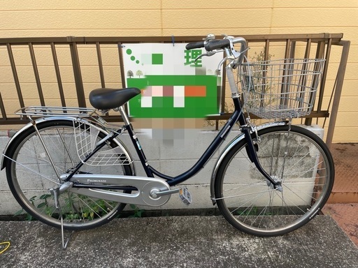 【お取引中】ブリヂストン　プロムナード　内装3段変速　ネイビー