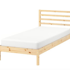 美品　unico IKEA シングルベッドセット　フレーム、すの...
