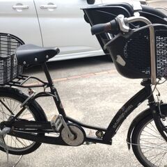 子供乗せ自転車（ママチャリ）　の画像