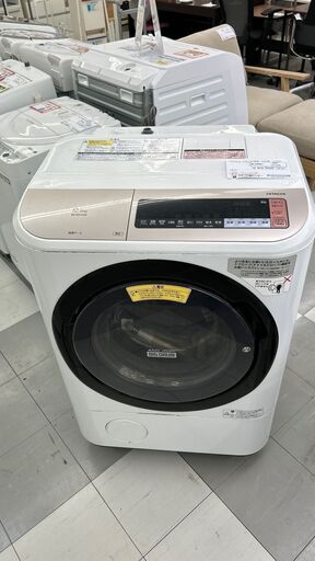 ★ジモティ割あり★ HITACHI ドラム式洗濯機 12/6ｋｇ １８年製 動作確認／クリーニング済み TC1238