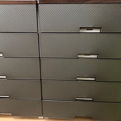フィッツプラスNTメッシュ 幅75cm 5段 ダークブラウン(F...