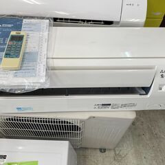 三菱エアコン2.2K冷暖房エアコン2018年製　標準取り付け工事込！